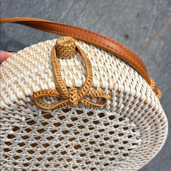 Anthropologie Rattan Purse - Picture 2 of 5